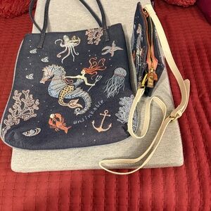 Spartina 449 Large Unsinkable Mermaid Bag & Crossbody Bag